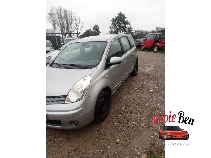 Nissan Note 1.4 16V Sloopvoertuig (2008, Grijs)