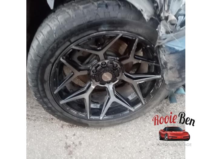 Dodge 1500 Crew Cab 5.7 Hemi V8 4x4 Sloopvoertuig (2019, Blauw)