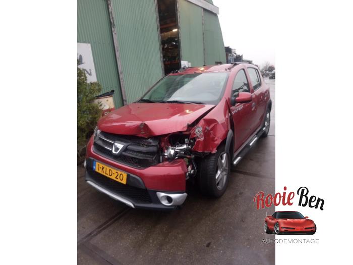 Dacia Sandero II 0.9 TCE 12V Sloopvoertuig (2013, Rood)