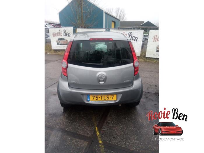 Opel Agila 1.0 12V Sloopvoertuig (2012, Grijs)