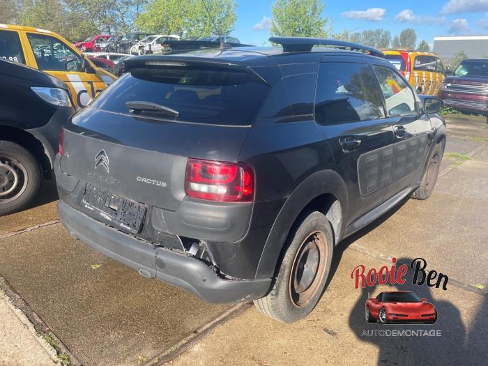 Citroen C4 Cactus 1.6 Blue Hdi 100 Sloopvoertuig (2015, Zwart)
