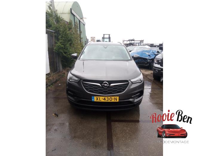 Opel Grandland 1.2 Turbo 12V Sloopvoertuig (2019, Grijs)
