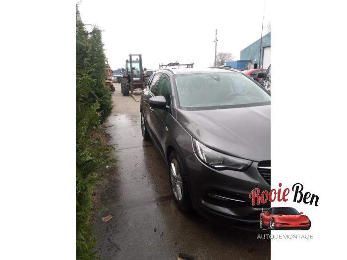 Opel Grandland 1.2 Turbo 12V Sloopvoertuig (2019, Grijs)