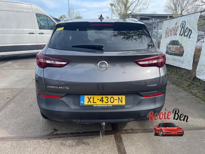 Opel Grandland 1.2 Turbo 12V Sloopvoertuig (2019, Grijs)