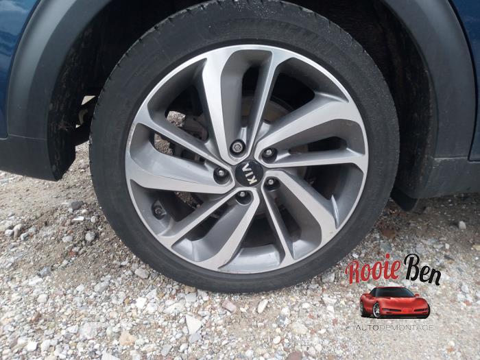 Kia Niro I 1.6 GDI Hybrid Sloopvoertuig (2017, Blauw)