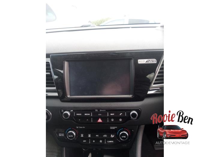 Kia Niro I 1.6 GDI Hybrid Sloopvoertuig (2017, Blauw)