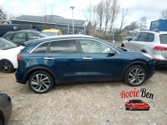 Kia Niro I 1.6 GDI Hybrid Sloopvoertuig (2017, Blauw)