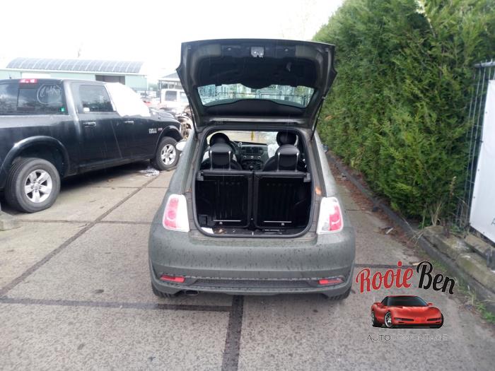 Fiat 500 1.2 Sloopvoertuig (2009, Metallic, Groen)