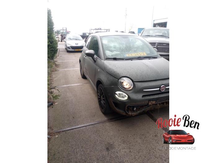 Fiat 500 1.2 Sloopvoertuig (2009, Metallic, Groen)