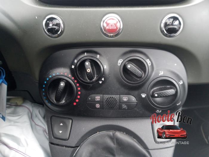 Fiat 500 1.2 Sloopvoertuig (2009, Metallic, Groen)