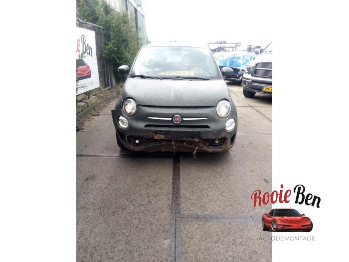 Fiat 500 1.2 Sloopvoertuig (2009, Metallic, Groen)