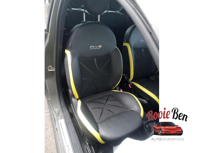 Fiat 500 1.2 Sloopvoertuig (2009, Metallic, Groen)