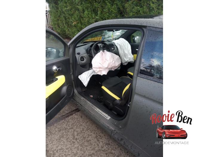 Fiat 500 1.2 Sloopvoertuig (2009, Metallic, Groen)