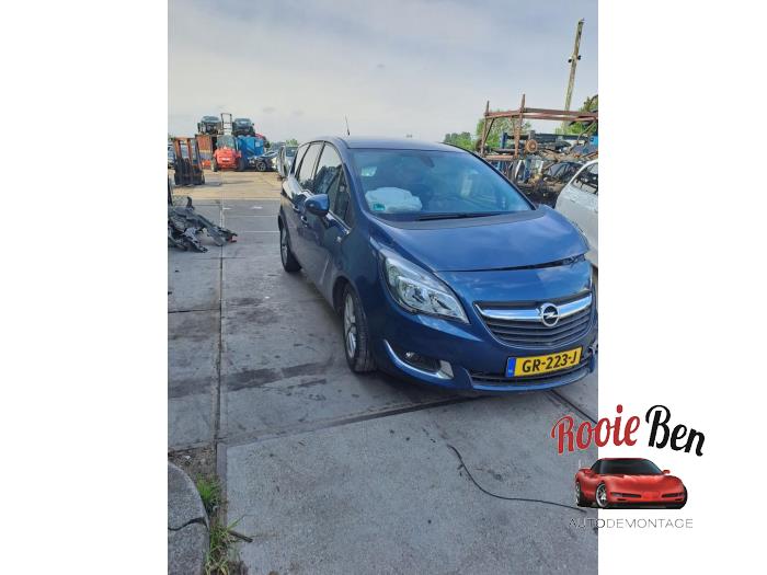 Opel Meriva 1.4 Turbo 16V ecoFLEX Sloopvoertuig (2015, Blauw)