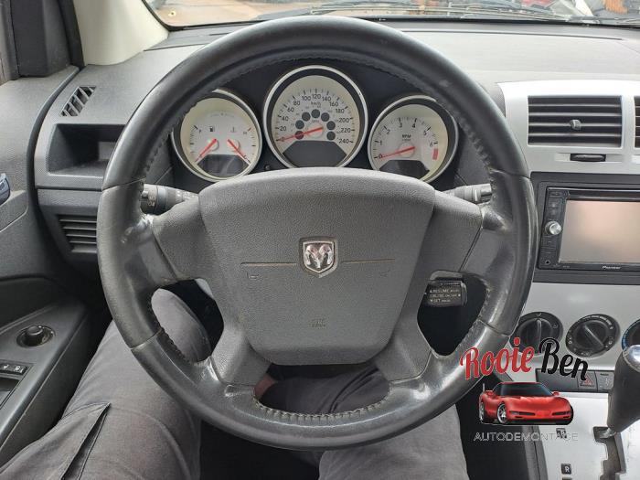 Dodge Caliber 2.0 16V Schadevoertuig (2007, Zwart)