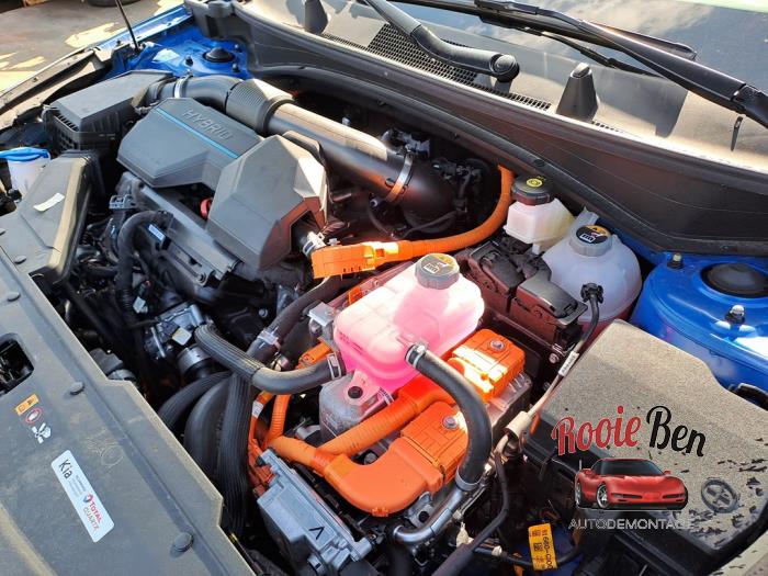 Kia Sportage 1.6 T-GDi Hybrid 16V Sloopvoertuig (2023, Blauw)