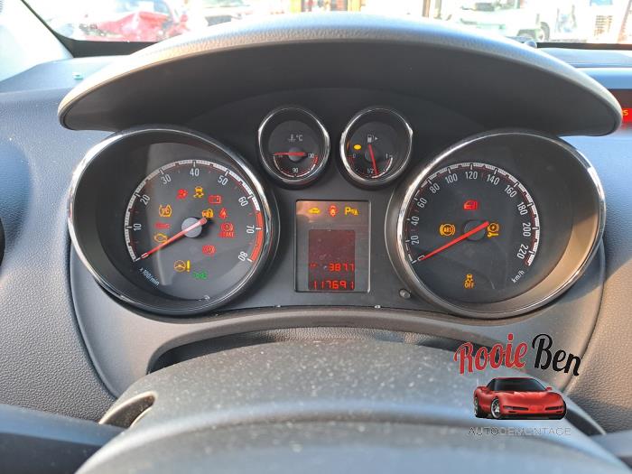 Opel Meriva 1.4 Turbo 16V ecoFLEX Schadevoertuig (2011, Zwart)