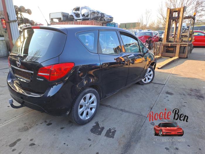 Opel Meriva 1.4 Turbo 16V ecoFLEX Schadevoertuig (2011, Zwart)