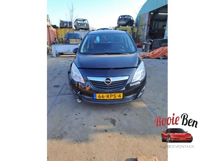 Opel Meriva 1.4 Turbo 16V ecoFLEX Schadevoertuig (2011, Zwart)