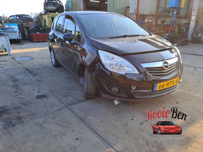 Opel Meriva 1.4 Turbo 16V ecoFLEX Schadevoertuig (2011, Zwart)