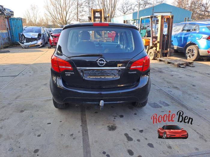 Opel Meriva 1.4 Turbo 16V ecoFLEX Schadevoertuig (2011, Zwart)