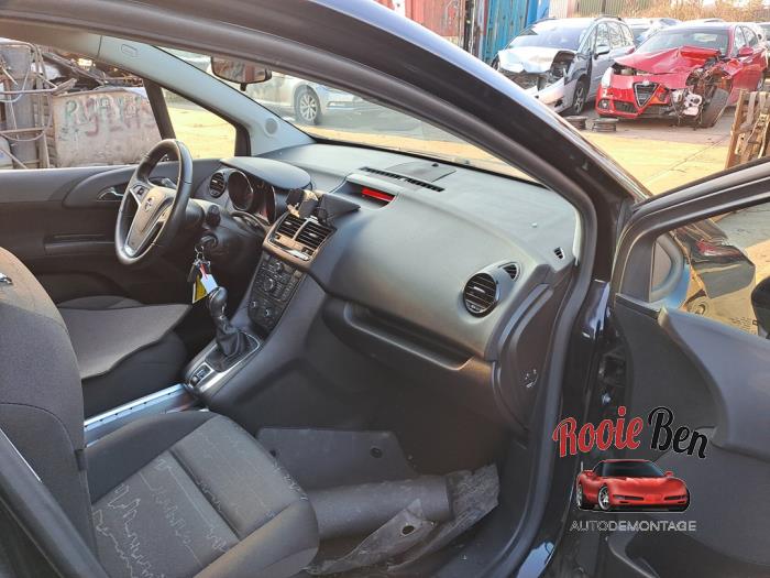 Opel Meriva 1.4 Turbo 16V ecoFLEX Schadevoertuig (2011, Zwart)