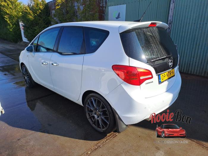 Opel Meriva 1.4 Turbo 16V Ecotec Sloopvoertuig (2010, Wit)