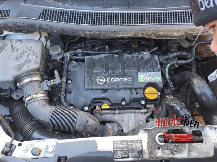 Opel Meriva 1.4 Turbo 16V Ecotec Sloopvoertuig (2010, Wit)