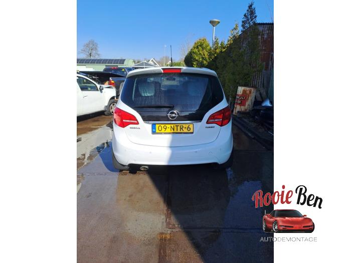 Opel Meriva 1.4 Turbo 16V Ecotec Sloopvoertuig (2010, Wit)