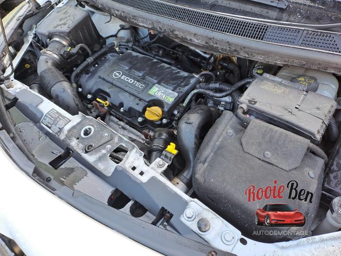 Opel Meriva 1.4 Turbo 16V Ecotec Sloopvoertuig (2010, Wit)