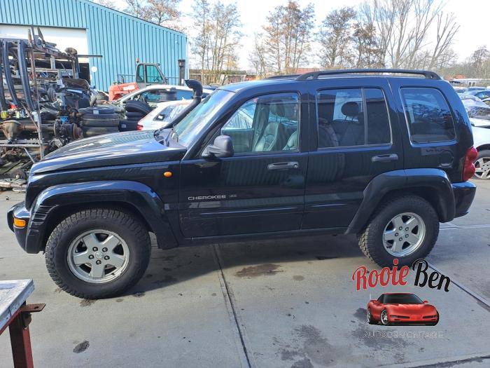 Jeep Cherokee/Liberty 3.7 V6 24V Sloopvoertuig (2003, Zwart)