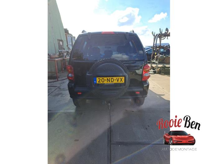 Jeep Cherokee/Liberty 3.7 V6 24V Sloopvoertuig (2003, Zwart)