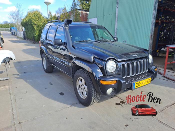 Jeep Cherokee/Liberty 3.7 V6 24V Sloopvoertuig (2003, Zwart)