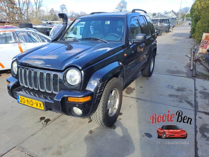 Jeep Cherokee/Liberty 3.7 V6 24V Sloopvoertuig (2003, Zwart)