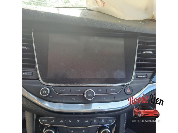 Opel Astra K Sports Tourer 1.0 Turbo 12V Sloopvoertuig (2017, Grijs)