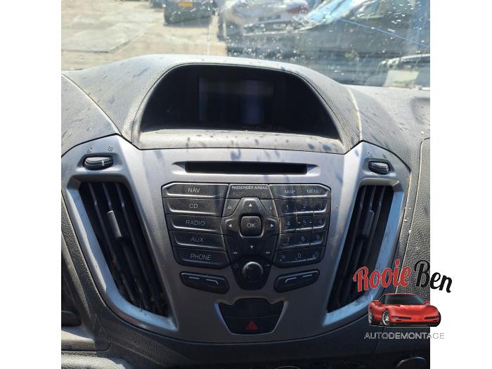 Ford Transit Custom 2.2 TDCi 16V Schadevoertuig (2015, Wit)