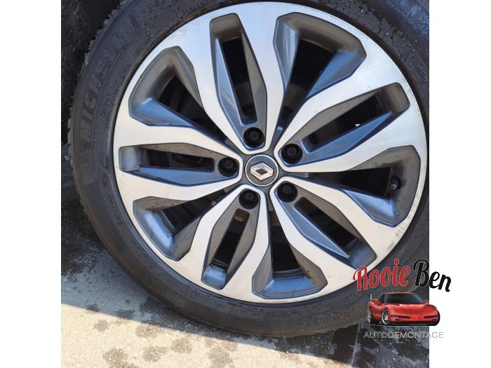 Renault Talisman Estate 1.5 dCi 110 Sloopvoertuig (2018, Zwart)