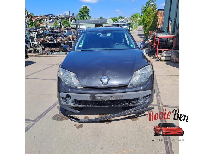 Renault Laguna III Estate 2.0 Turbo 16V GT Schadevoertuig (2010, Zwart)