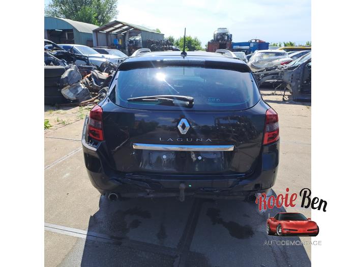 Renault Laguna III Estate 2.0 Turbo 16V GT Schadevoertuig (2010, Zwart)