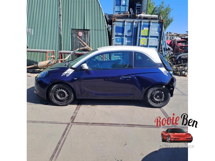 Opel Adam 1.2 16V Sloopvoertuig (2013, Blauw)