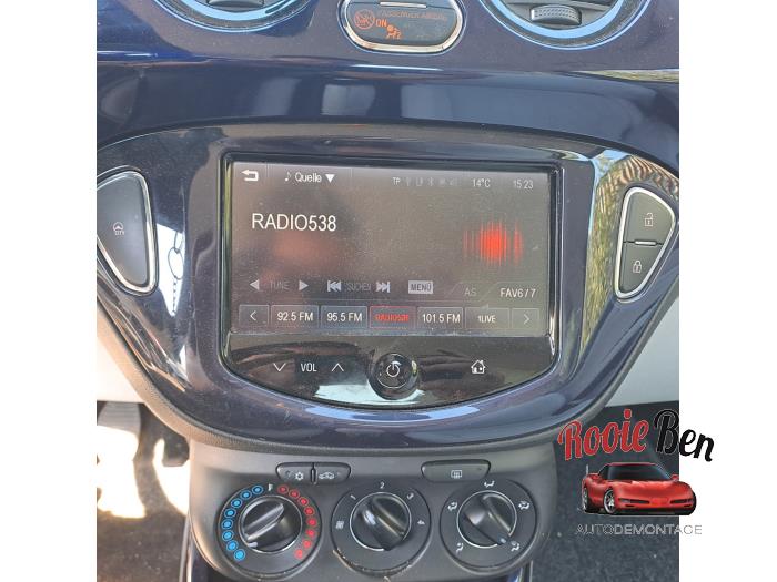 Opel Adam 1.2 16V Sloopvoertuig (2013, Blauw)