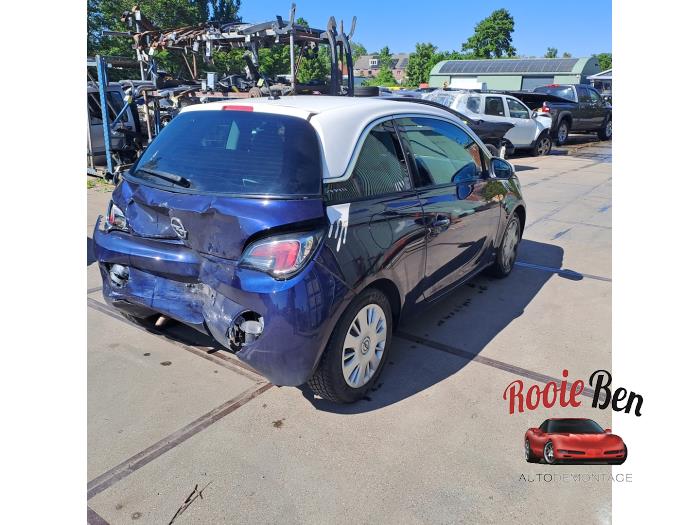 Opel Adam 1.2 16V Sloopvoertuig (2013, Blauw)