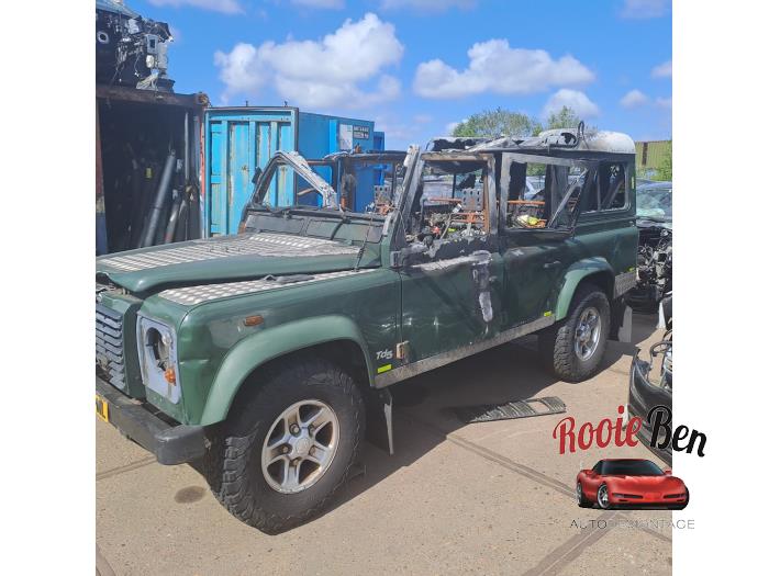 Landrover Defender I 2.5 TD5 Sloopvoertuig (2002, Groen)