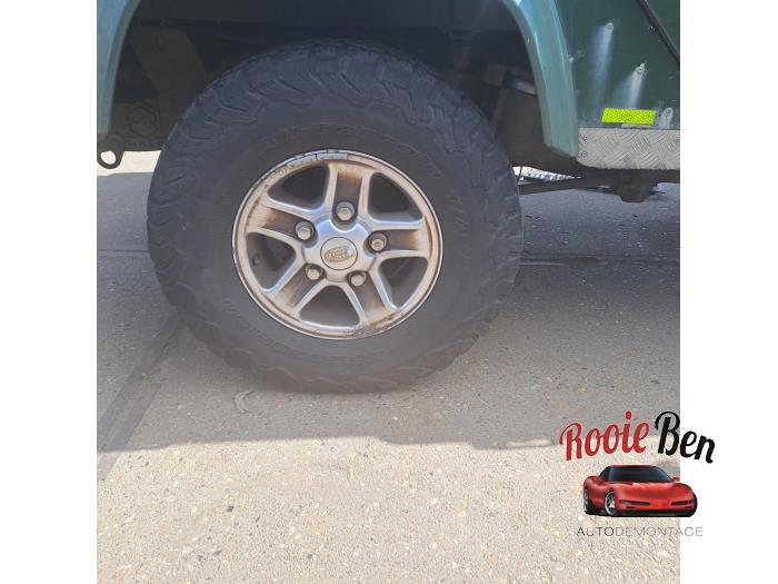 Landrover Defender I 2.5 TD5 Sloopvoertuig (2002, Groen)