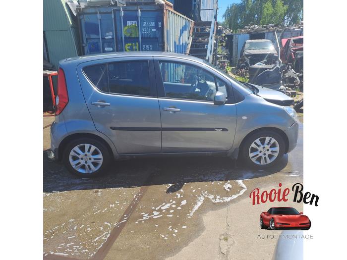 Opel Agila 1.2 16V Sloopvoertuig (2011, Grijs)