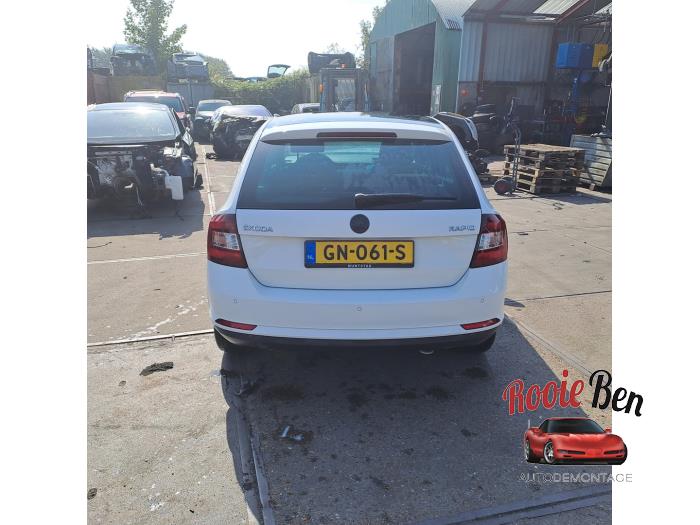 Skoda Rapid 1.2 TSI 16V Sloopvoertuig (2015, Wit)