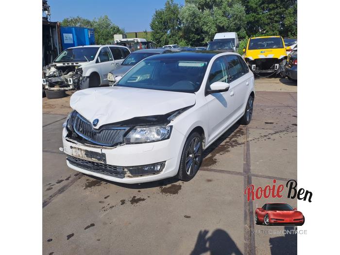Skoda Rapid 1.2 TSI 16V Sloopvoertuig (2015, Wit)