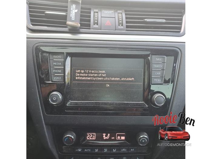 Skoda Rapid 1.2 TSI 16V Sloopvoertuig (2015, Wit)