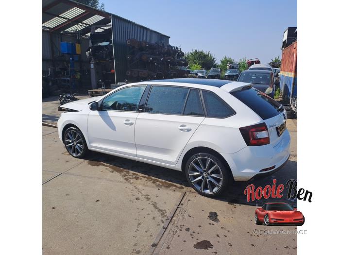 Skoda Rapid 1.2 TSI 16V Sloopvoertuig (2015, Wit)