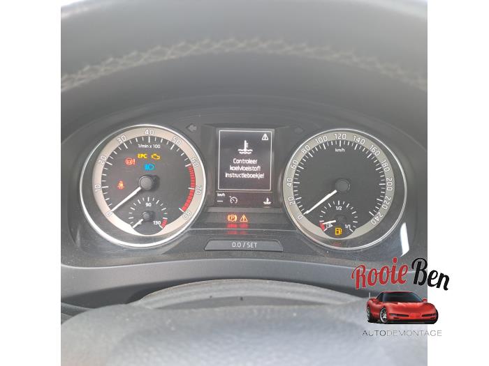 Skoda Rapid 1.2 TSI 16V Sloopvoertuig (2015, Wit)